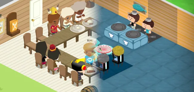 Restaurant City and Food Friends